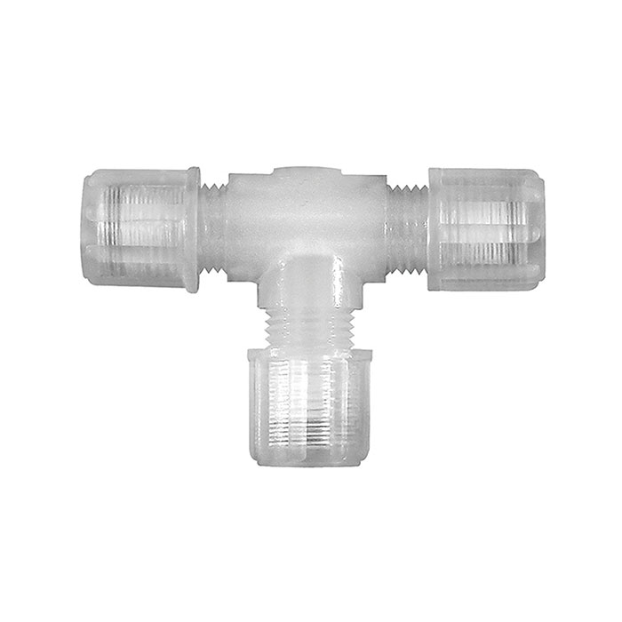 RIEGLER T-hose fitting, for hose 4/6 mm, PFA