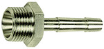RIEGLER Screw-in hose connector, M5 o., for hose I.D. 6, AF 9