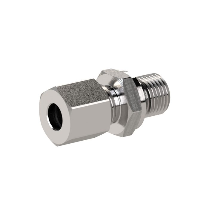 RIEGLER Straight screw-in fitting, G 3/8, Pipe exterior Ø 6