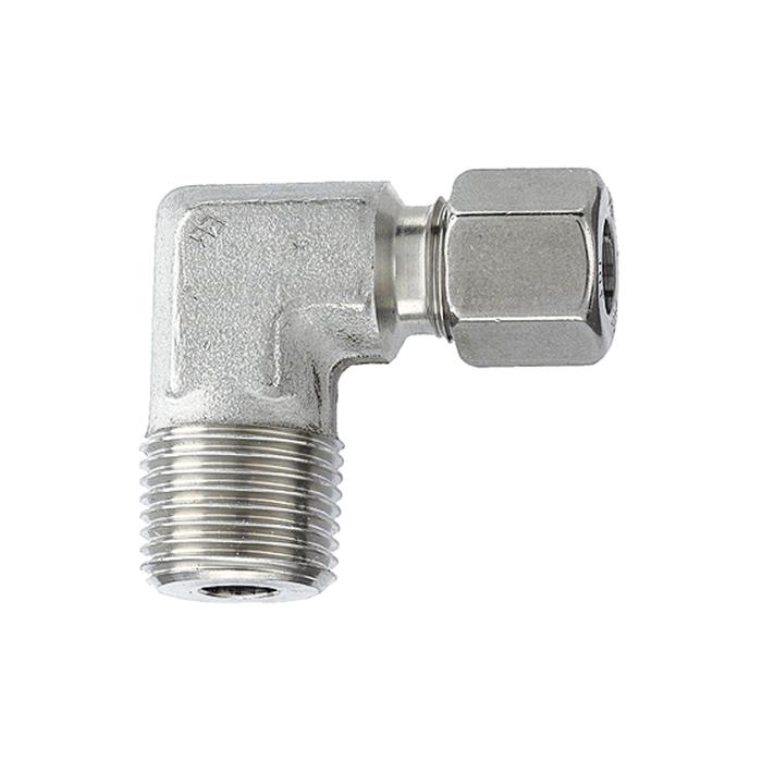 RIEGLER Winkel-Einschraubverschr., R 1/8 a., Rohr-Ø 8, ES 1.4571, 100bar