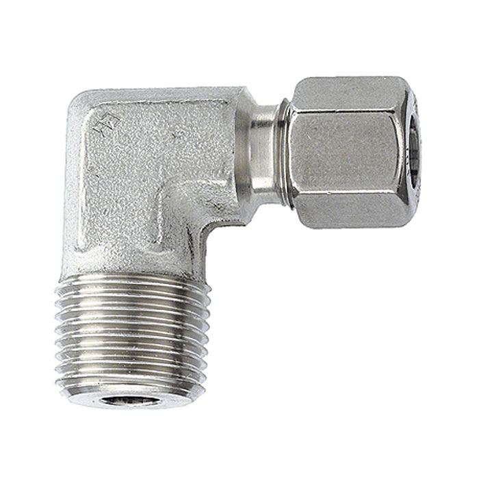 RIEGLER Angled screw-in fitting, R 1/4 o., Pipe exterior Ø 12 mm