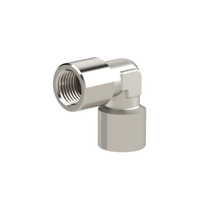 RIEGLER Angled piece, IT/IT, G 1/4, AF 13, nickel-plated brass