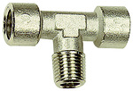 RIEGLER T-piece, interior/exterior/interior, M5, nickel-plated brass