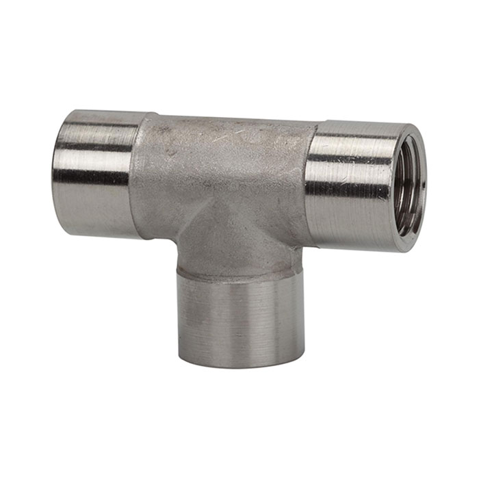 RIEGLER T-piece, Interior / interior / interior, G 1/4, Stainless steel