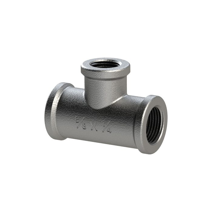 RIEGLER T-piece 130, IT/IT/IT, Rp 2 1/2, T-branch Rp 1 1/2
