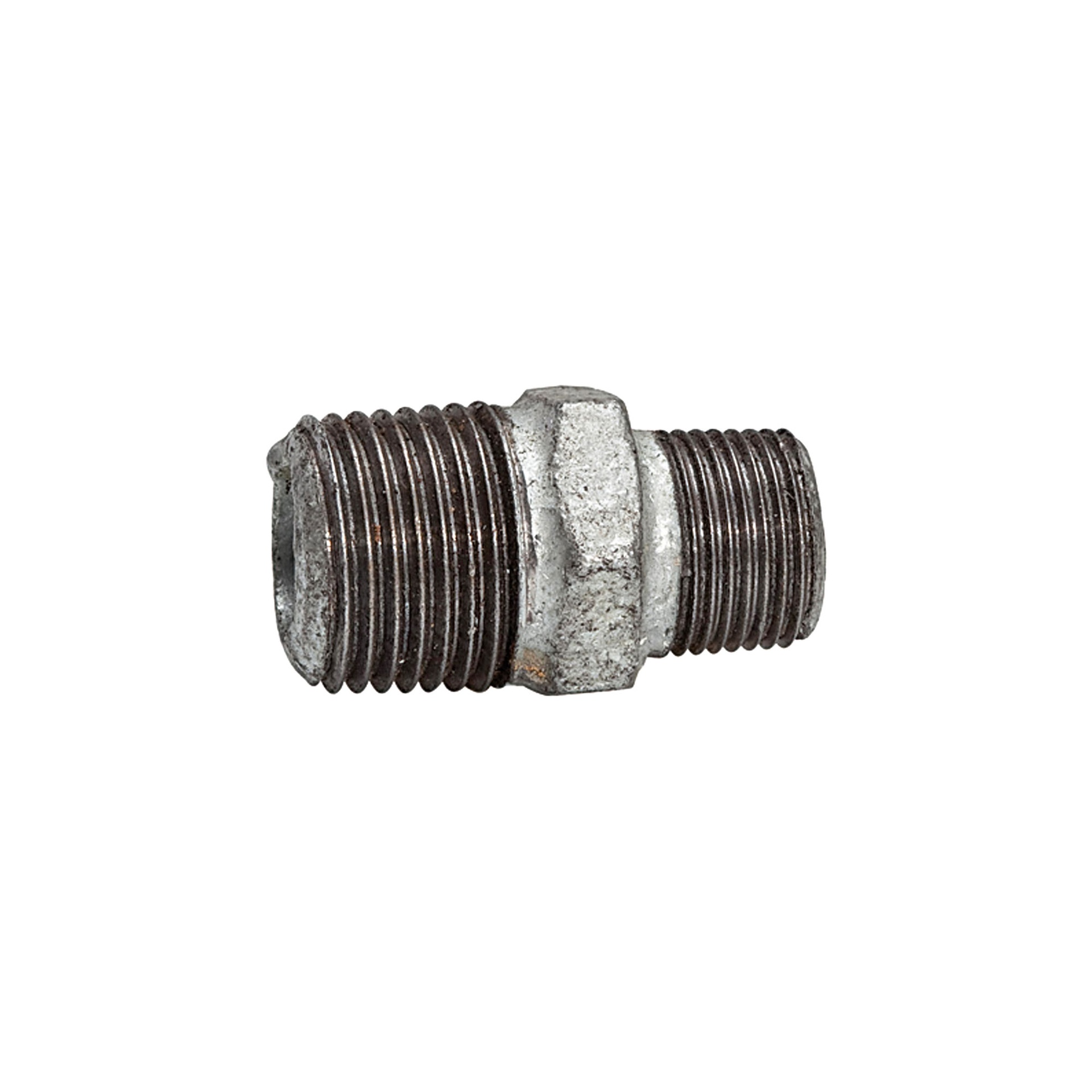 RIEGLER Double threaded nipple 245 ET/ET, reducing, R 1 1/2, R 1 1/4