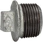 RIEGLER Stoppers 290, ET, R 3/4, black malleable cast iron