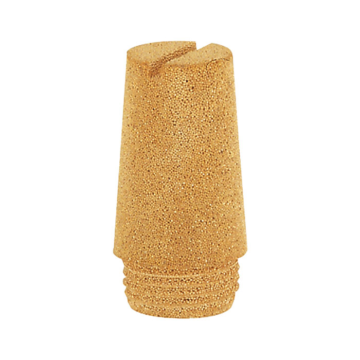 RIEGLER Sintered bronze silencer, Slot, G 1/8