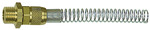 RIEGLER Rigid fitting, kink protection spring, G 3/8, Hose Ø 12x9