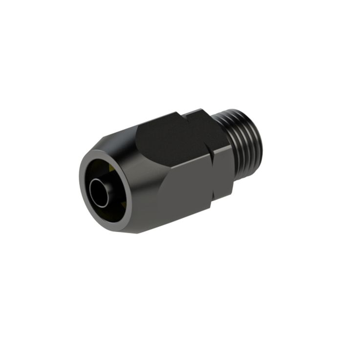 RIEGLER Screw-in fitting, Aluminium, for PVC braided hose 16x10, G 1/2