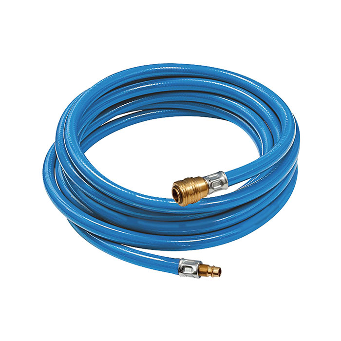 RIEGLER Soft PVC workshop hose set, Quick-connect coupling, Ø 14.5x9, 10m