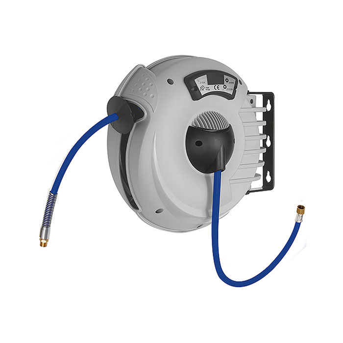 RIEGLER Hose reel, PU hose Ø 12x8, G 1/4, Hose length 12 m