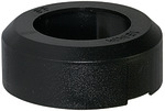 RIEGLER Schutzkappe, »speedfit«, schwarz, für Rohr Außen-ø 18 mm, POM