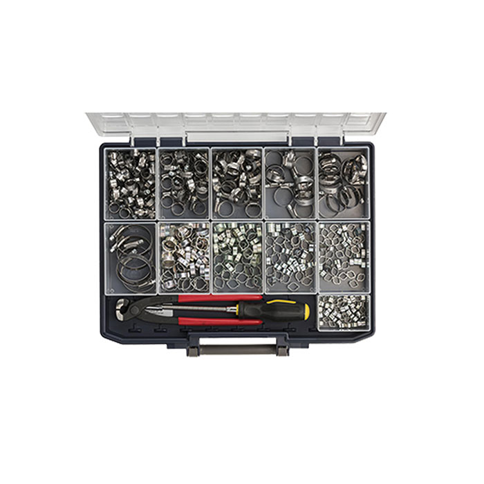 RIEGLER Sortimentsbox Schlauchschellen