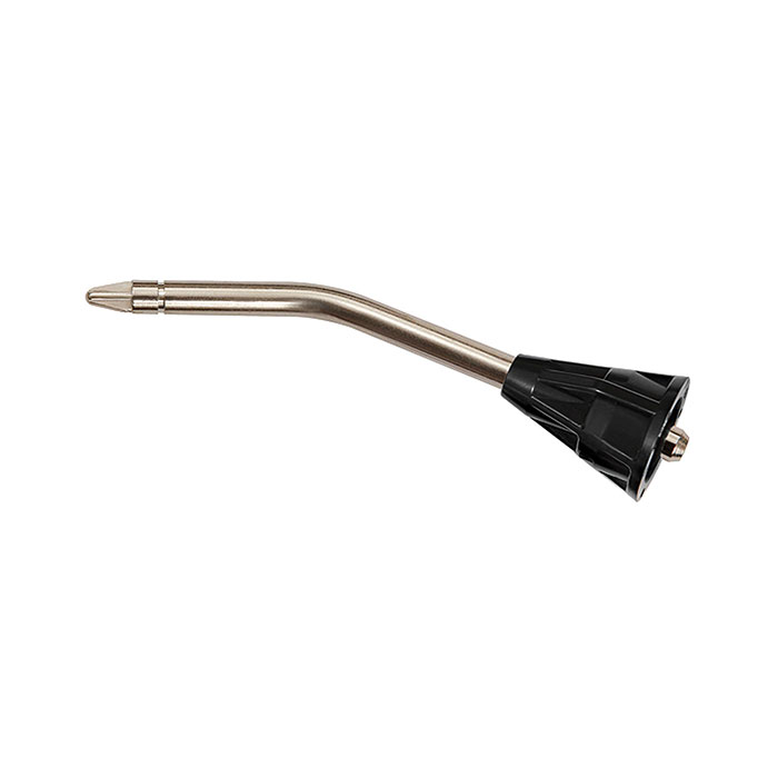 RIEGLER Extension pipe, Blow pipe, Star tip nozzle, 90 mm curved