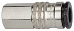 RIEGLER Quick-connect coupling I.D. 10, High flow rate, G 3/8 IT