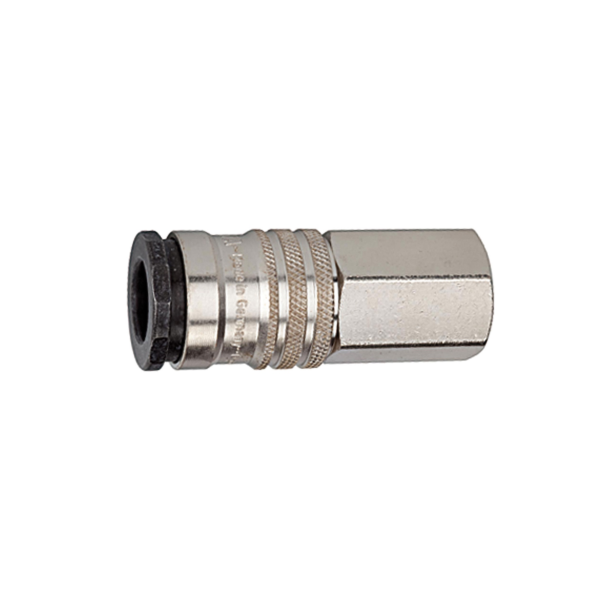 RIEGLER Quick-connect coupling I.D. 10, High flow rate, G 1/2 IT