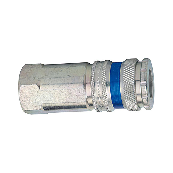 RIEGLER Quick-connect coupling I.D. 10, Robust design, G 3/8 IT