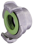 RIEGLER GEKA threaded piece, rigid, Stainless steel, G 1 interior