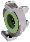 RIEGLER GEKA blind coupling, Stainless steel