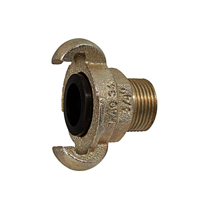 RIEGLER Jaw coupling with exterior thread, G 1, DN 20