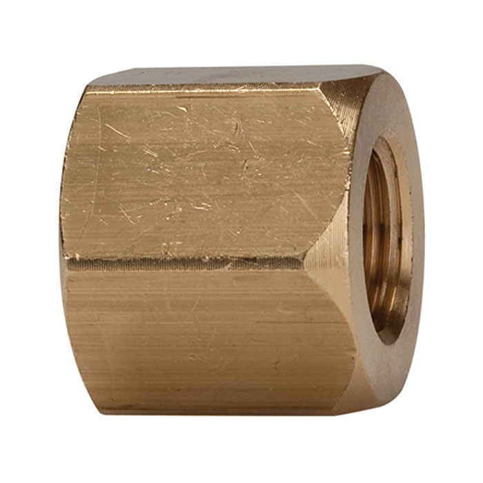 RIEGLER Bushing, exterior hexagonal, reducing, G 3/4 i., M16x1.5 i. Brass