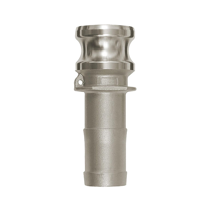 RIEGLER Kamlok quick-connect plug, Hose sleeve, E type, 1.4401, I.D. 19