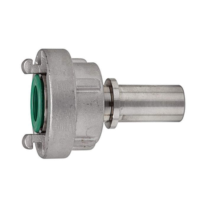 RIEGLER Storz-Kupplung, Stutzen, Schaleneinband, MS, Größe 25-D, LW 19