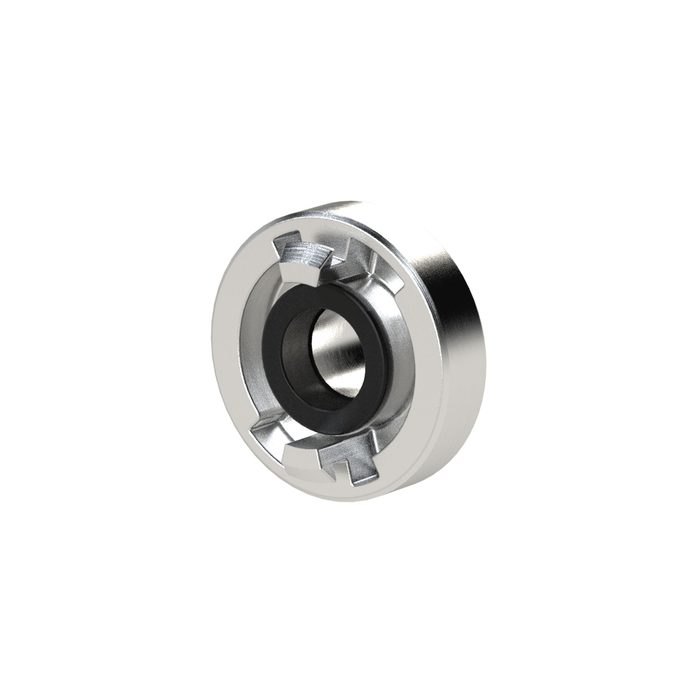 RIEGLER Storz-Festkupplung, Alu, Storz-Größe 75-B, KA 89 mm, G 2 1/2 AG