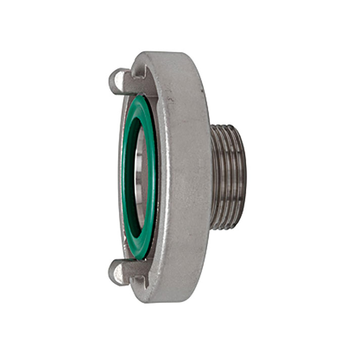 RIEGLER Storz adapter, Stainless steel V4A, Storz size 100, G 4 ET