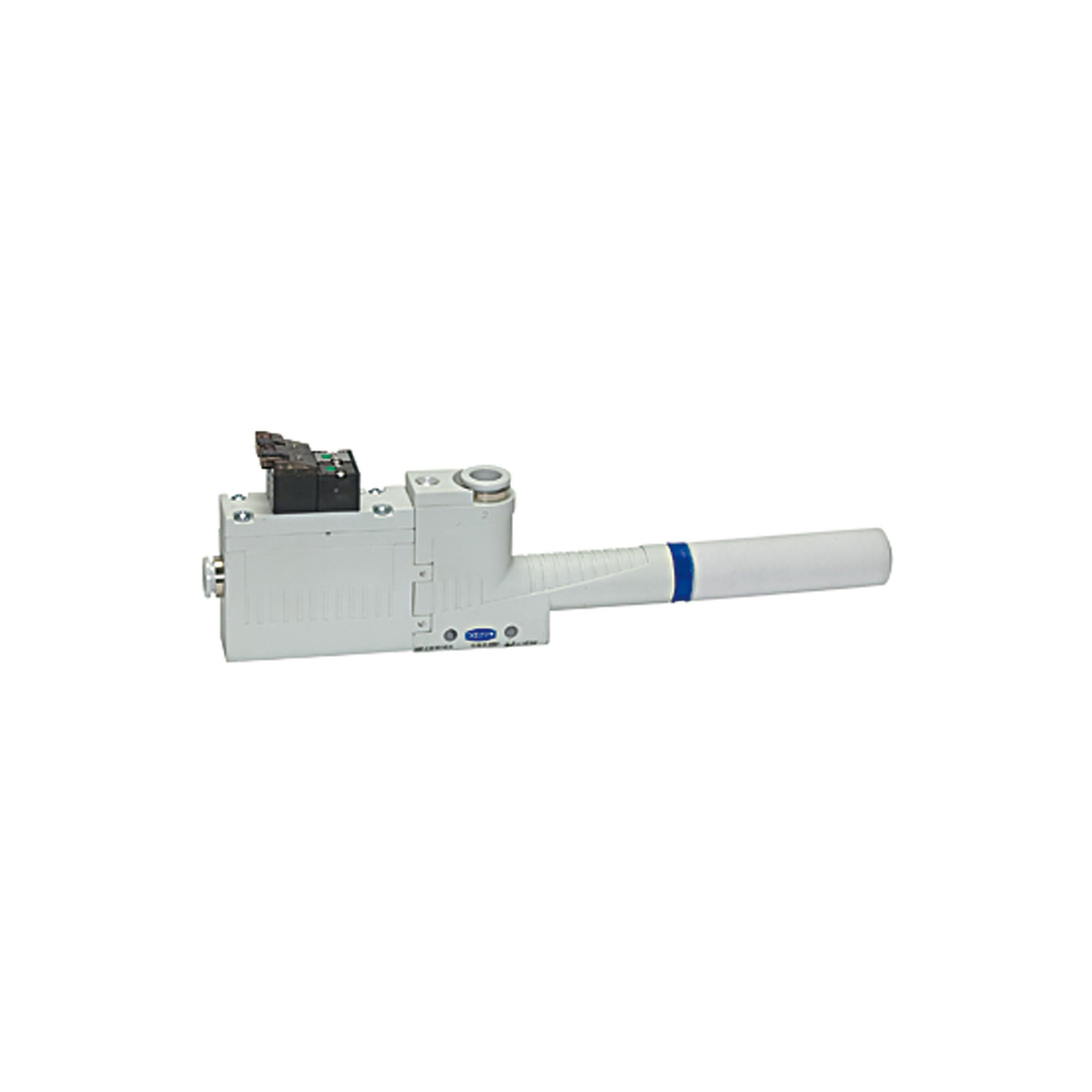 RIEGLER Basic ejector »SBP-C«, Bleeder valve, Silencer, Nozzle size 1 mm