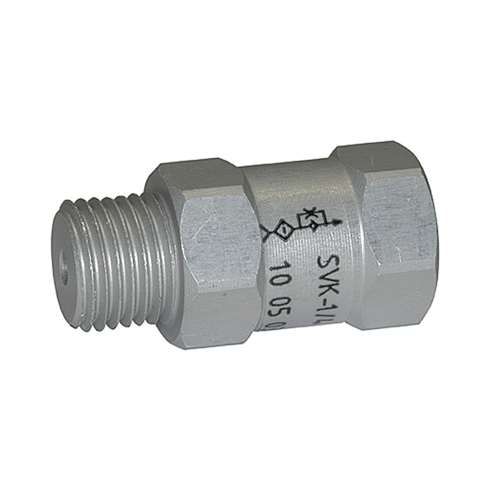 RIEGLER Flow valve, ET top, Aluminium, Ball seat valve