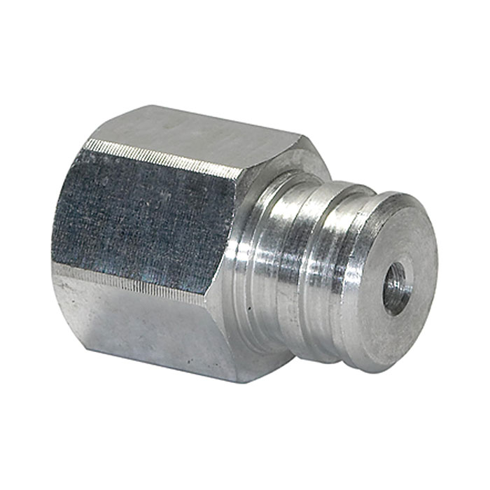 RIEGLER Connection nipple for flat suction cup, oval, SGO M5 ITØ15,5/18x6