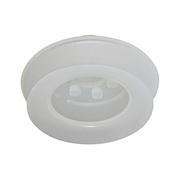 RIEGLER Bellows suction cup, Round 1.5 folds, Silicone material, FGA ø14