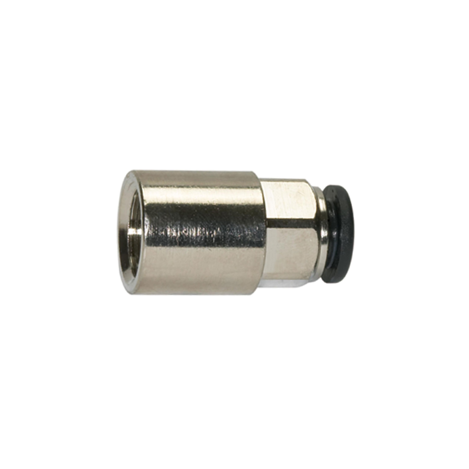 RIEGLER Straight push-in fitting »click-clock« M5 i., hose exterior Ø 3