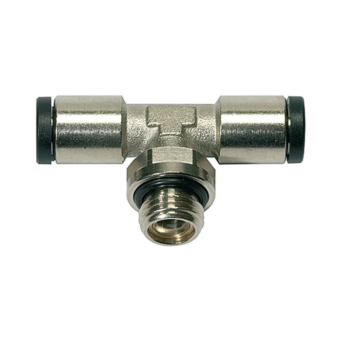 RIEGLER Push-in T-fitting »click-clock«, rotating, G 1/8 o.