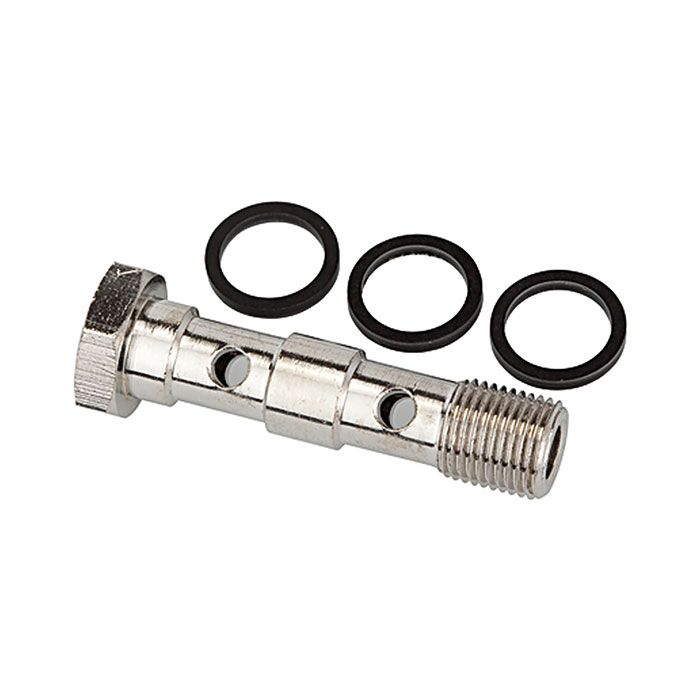 RIEGLER Hollow screw, Two times, G 1/8