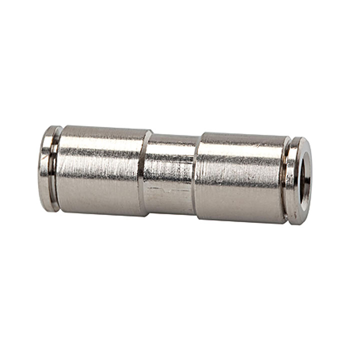 RIEGLER Straight push-in connector »metallica«, for hose exterior Ø 6 mm