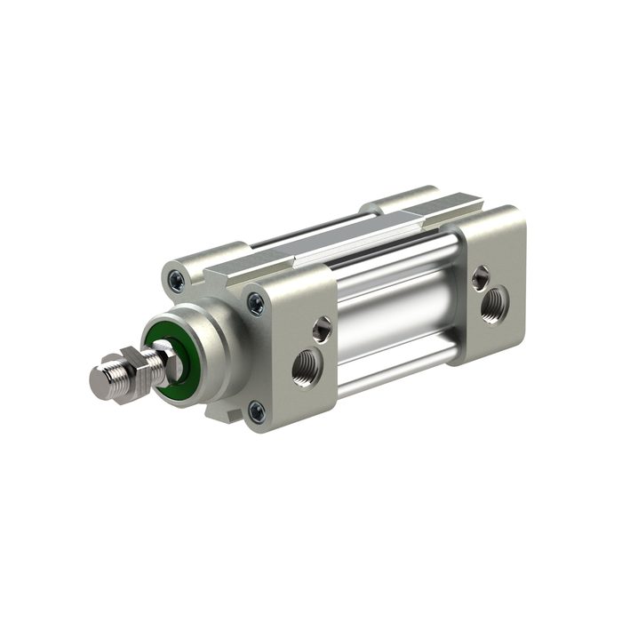 RIEGLER Standard cylinder, double-acting, Piston Ø 125, Stroke 150, G 1/2