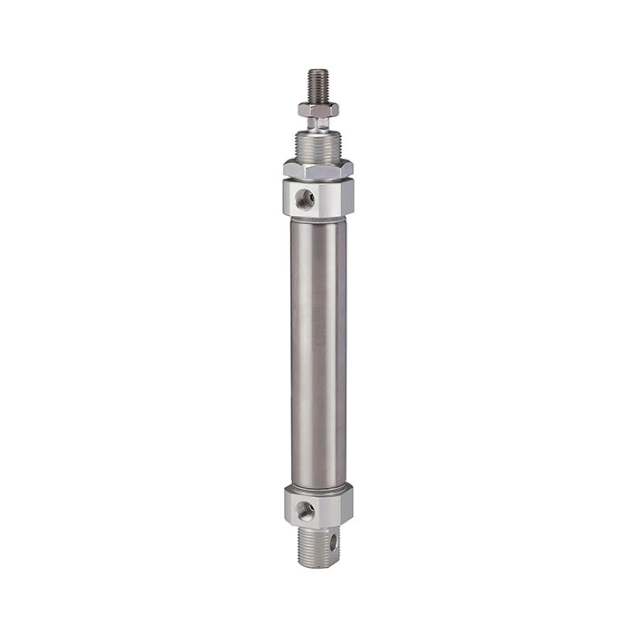 RIEGLER Round cylinder »MI« double-acting, Piston Ø 20, Stroke 150, G 1/8