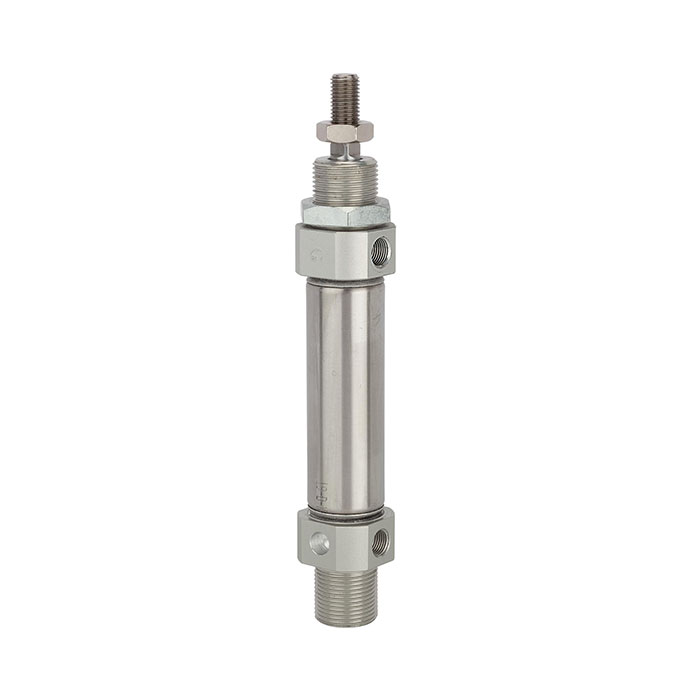 RIEGLER Round cylinder »MI«, double-acting, Piston Ø 32, Stroke 10, G 1/8