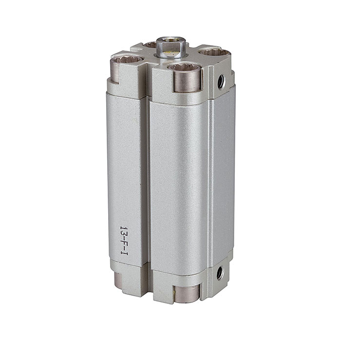 RIEGLER Compact cylinder, double-acting, Piston Ø 63, Stroke 20, G 1/8