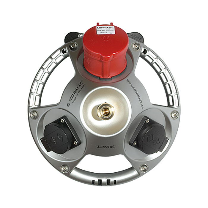 RIEGLER Supply unit, 2 SchuKo sockets and 1 CEE shaped socket