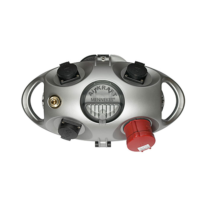 RIEGLER Supply unit, 3 SchuKo sockets and 1 CEE shaped socket