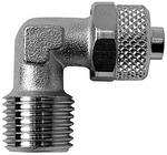 RIEGLER Angled screw-in fitting »value line«, R 1/11 o., for hose 10/8