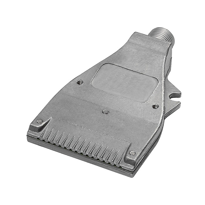 RIEGLER Low noise combi-nozzle, G 1/4 ET, Aluminium, Nozzle width 51 mm