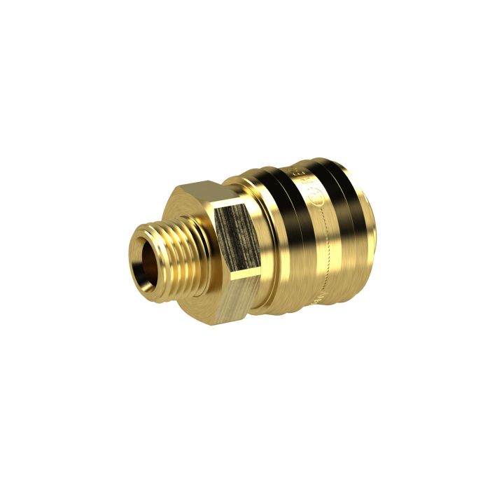 RIEGLER Quick-connect coupling I.D. 7.2 »connect line«, G 1/4 ET