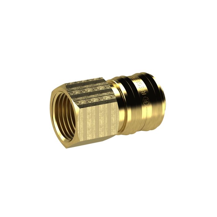 RIEGLER Quick-connect coupling I.D. 7.2 »connect line«, G 3/8 IT