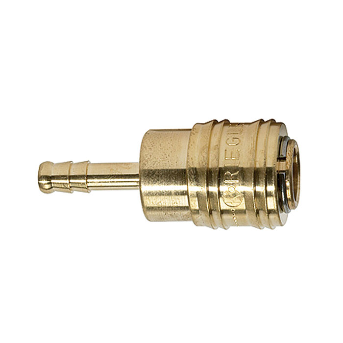 RIEGLER Quick-connect coupling I.D. 7.2 »connect line«, Sleeve I.D. 6