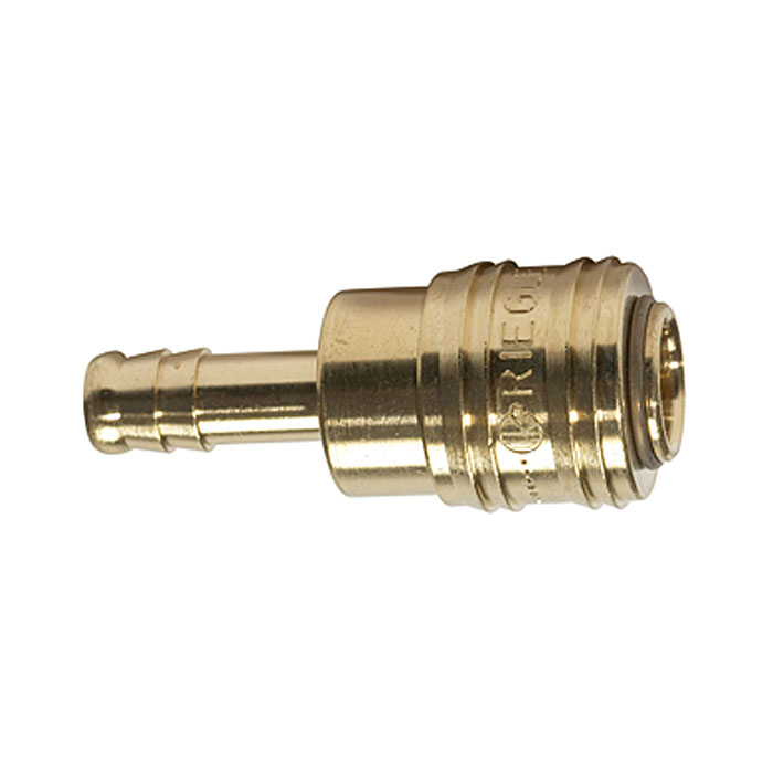 RIEGLER Quick-connect coupling I.D. 7.2 »connect line«, Sleeve I.D. 9